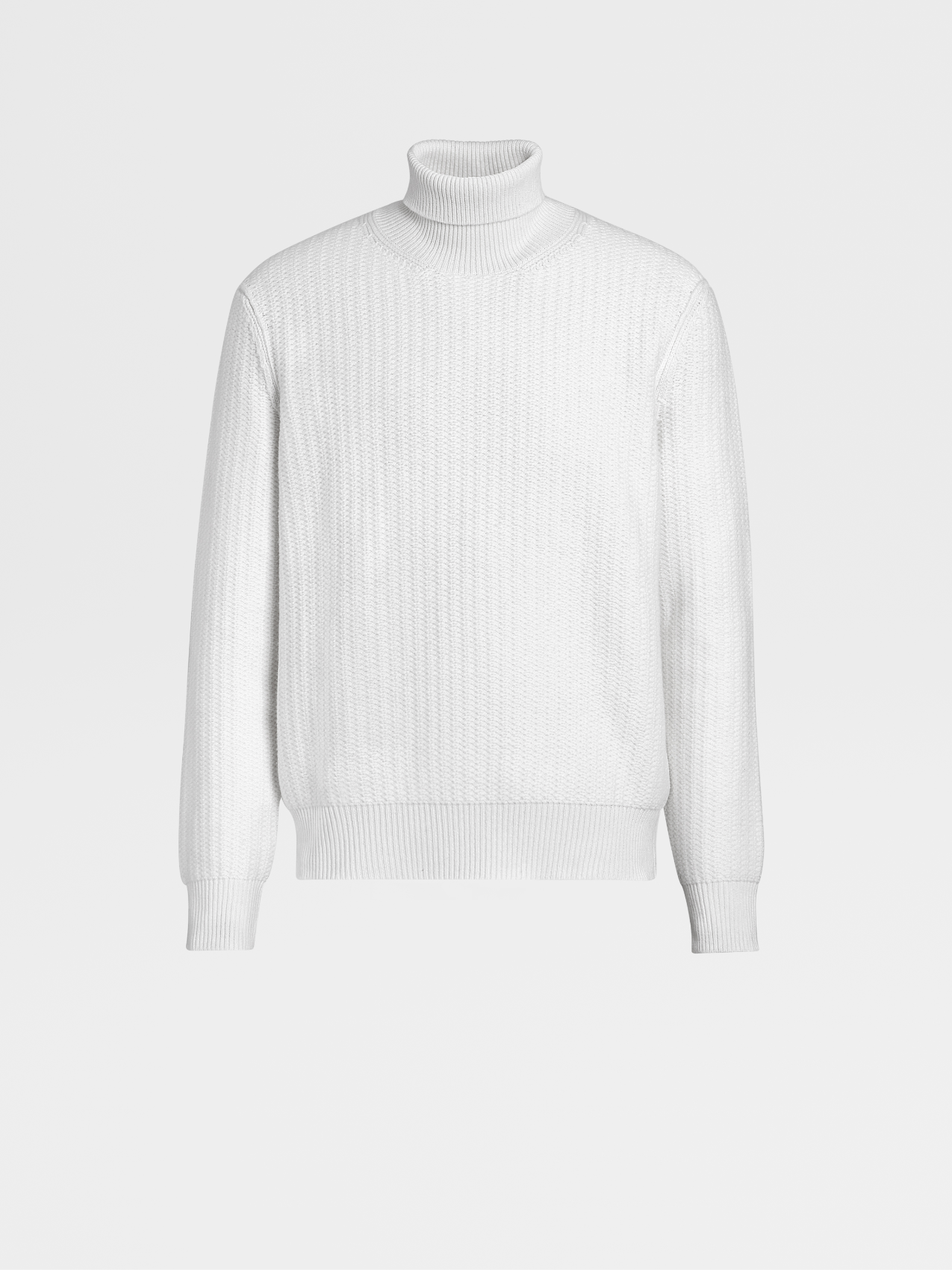 White Oasi Cashmere Turtleneck